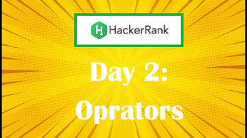 HackerRank day 2 : Oprators | Java