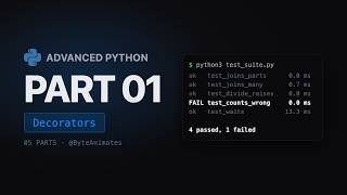 Information Advanced Python, Part 1: Decorators. Update