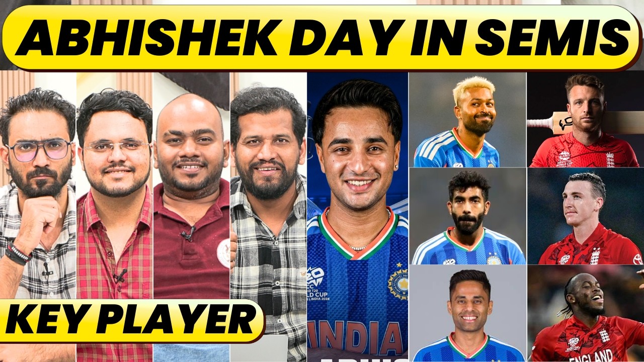 INDIA VS ENGLAND: BIG MATCH, WHO WILL STEP UP. ABHISHEK'S NIGHT AT WANKHEDE. THREAT FROM ENGLAND