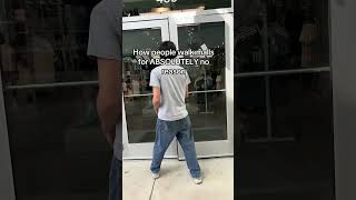 bumping into everyone 😂 #foryou #funny #shorts #fyp