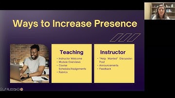 Is Anyone There? 7 Ways to Increase Instructor Presence in Online Courses