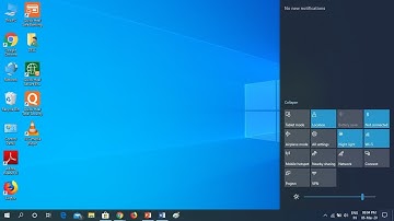 Customize Quick Actions on Windows 10