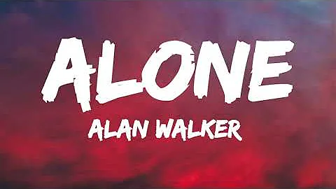 Alone, Pt. II - Alan Walker & Ava Max (Lyrics Video)