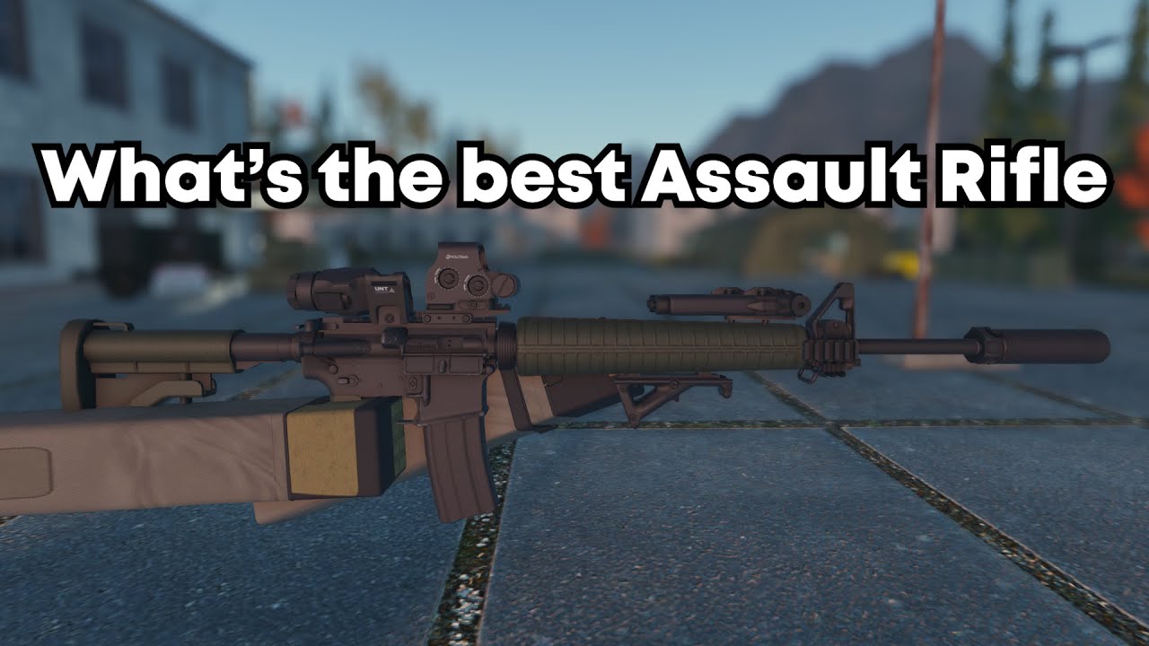 Какая штурмовая винтовка лучшая? (Blackhawk Rescue Mission 5)