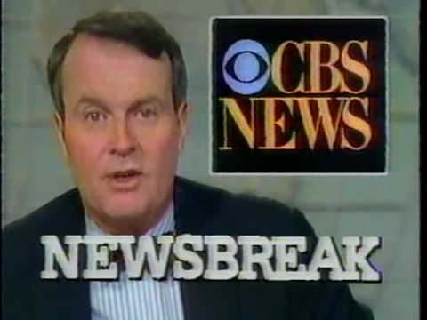 CBS Newsbreak & Sins promo 1986