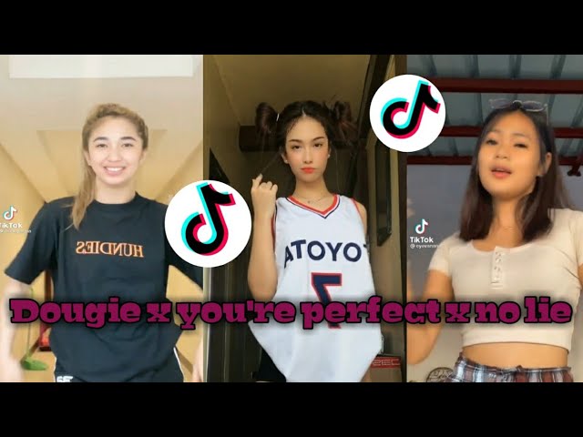 Dougie x you're perfect x no lie | tiktok compilation | tiktok dance challenge