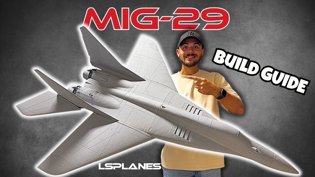 ✈️ MiG-29 | R/C 3D Printed Twin 64mm EDF Semi-Scale Jet with