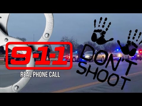 Driver in high-speed chase calls 911 begging not to be shot - YouTube