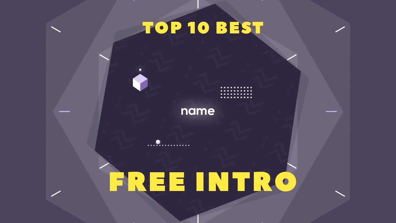 Top 10 Best Intro Templates / Топ 10 лучших шаблонов интро (Sony Vegas, After Effects) бесплатно