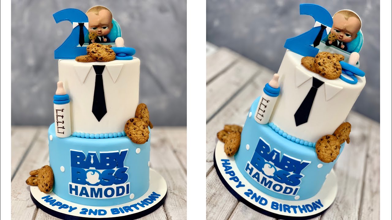 Baby Boss Inspired Cake