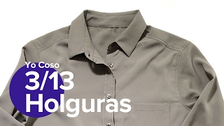 3/13 - Holguras - Proyecto de Patronaje c/ Silvia Buera- Blusa de vestir con manga y cuello camisero