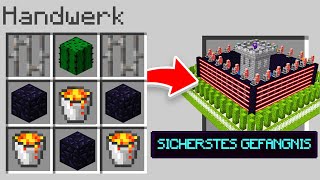 Minecraft, Aber ich VERHAFTE meine FREUNDE im SICHERSTEN GEFÄNGNIS in MINECRAFT (ESKALIERT)