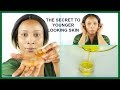 MY SECRET OIL FOR YOUNGER LOOKING SKIN IN 3 DAYS | ANTI - AGING OIL 100% EFFECTIVE |Khichi Beauty