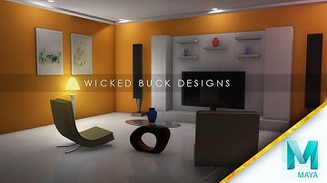 3D Architectural Designs - Autodesk Maya Mental Ray Plugin Render