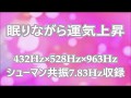 【眠りながら運気上昇】聴き始めた日から、人生から劇的に向上する音楽!金運がパワーアップ・運気上昇・願望実現・波動共鳴・引き寄せ・シンクロニシティ・ソルフェジオ