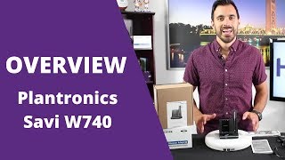 Plantronics Savi W740 (WO2) | PRODUCT OVERVIEW | Convertible Wireless Headset for Office