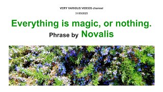 000728  Everything Is Magic Or Nothing