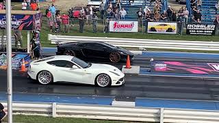 AutoVlog Ferrari vs Lamborghini at ALLSQUAD - Keystone Raceway Park Grudgement Day