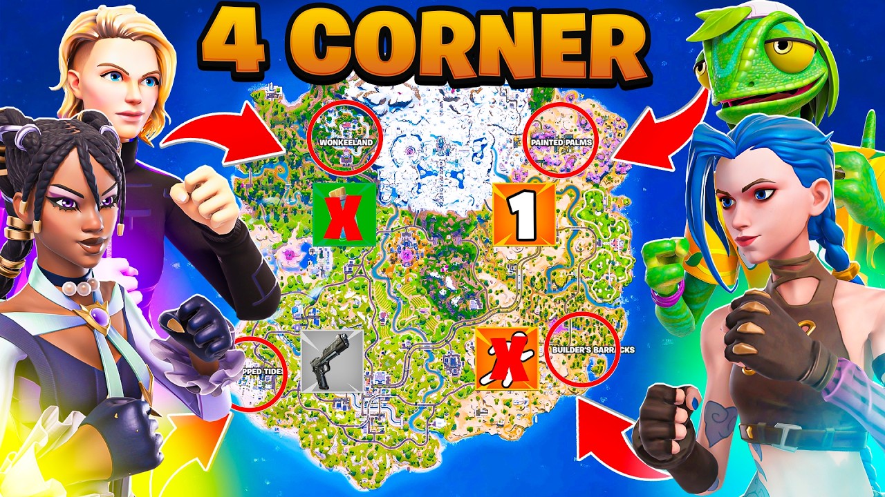 The 4 Corner Challenge, But It's Scuffed! (Chapter 7)