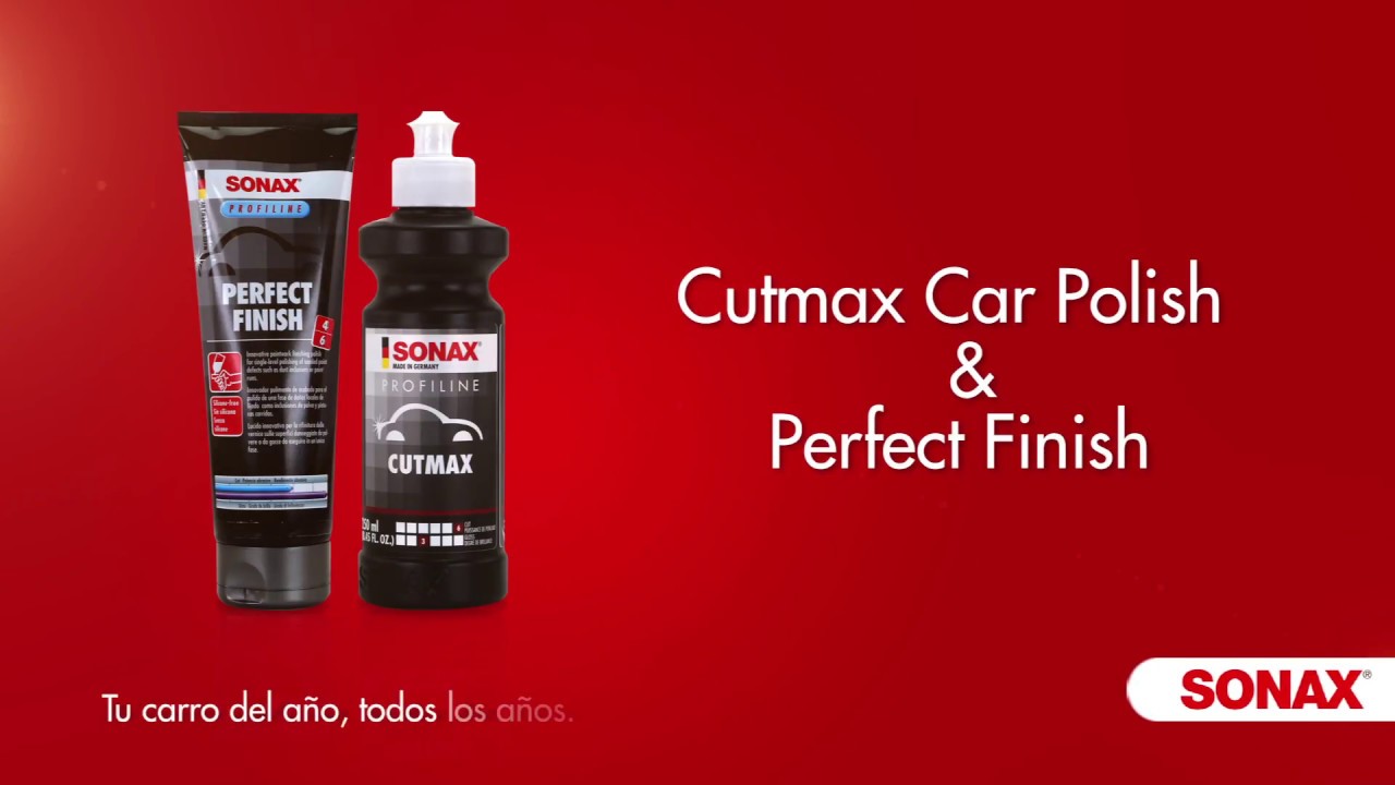  Sonax CutMax, Cut & Finish, Perfect Finish Kit : Automotive