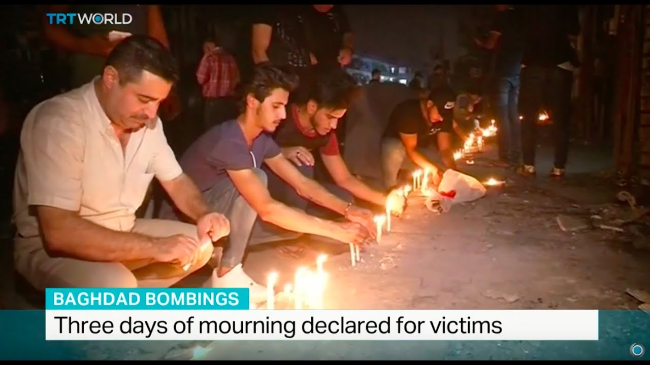 Three days of mourning declared for Baghdad bombing victims