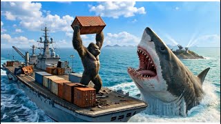 Attack on EverGreen Cargo ship | Hormuz | Kong save crew #disney