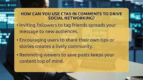 How Can You Use CTAs In Comments To Drive Social Networking? - Everyday-Networking