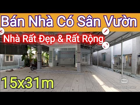 BÁN NHÀ ĐẤT Rộng Rãi Thoáng Mát 15x31m - Hướng TÂY Bắc Giá Phải Chăng | Điền Thổ Tây Ninh