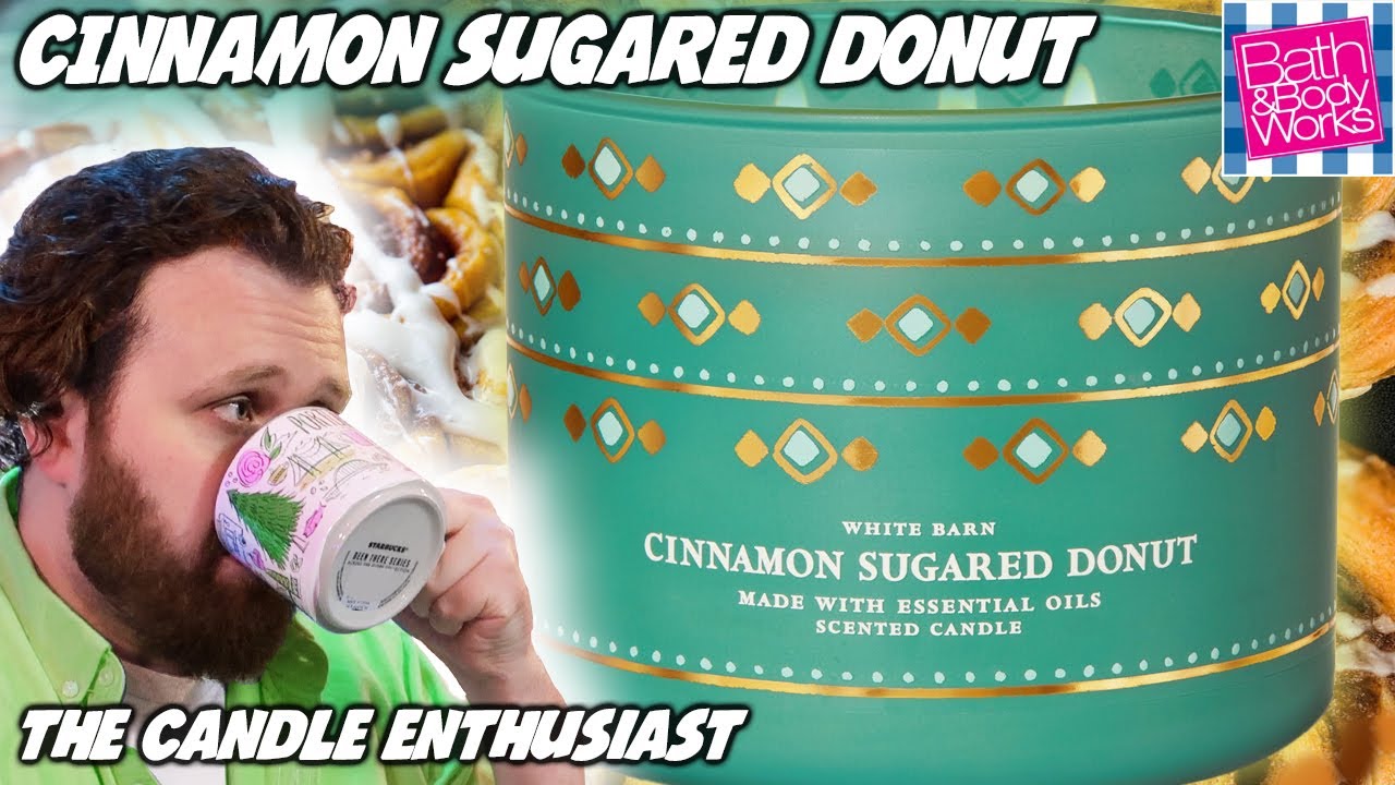 CINNAMON SUGARED DONUT - Bath & Body Work  - 2020 White Barn Evaluation