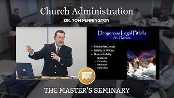 Lectures 3 and 4: Church Administration - Dr. Tom Pennington