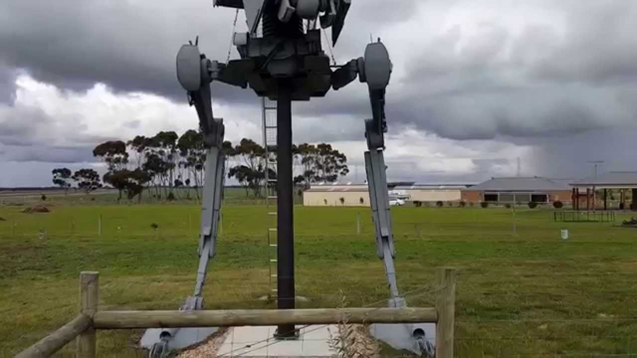 Some Genius Built A Life Size Replica Of An At St From Star Wars The Verge