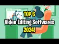 Top 6 Best Video Editing Softwares in 2024!