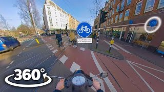 Snorfiets op rijbaan - Gem. Amsterdam