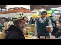 Green Bazaar Almaty drinking Horse Milk