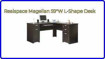 REVIEW (2025): Realspace Magellan 59"W L-Shape Desk. ESSENTIAL details.