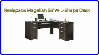 REVIEW (2026): Realspace Magellan 59"W L-Shape Desk. ESSENTIAL details.