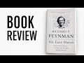Richard Feynman’s Six Easy Pieces – Honest Book Review | For Beginners @mathcortix 