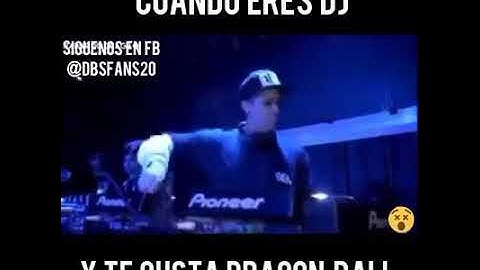 Cuando eres Dj, pero te fascina Dragon Ball
