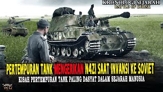 PERTEMPURAN TANK TERBESAR DALAM SEJARAH PERANG DUNIA II | Kronologi Battle Of Kursk 1943