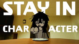 STAY IN CHARACTER | Backrooms Movie Animation
