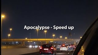 Apocalypse - Speed up (Lyrics) Resimi