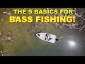 Bass Fishing Tips: 9 Basics All Anglers Need To Know | Bass Fishing Tutorial