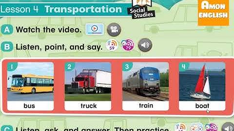 Everybody Up 1 - Unit 8 - Lesson 4: Transportation