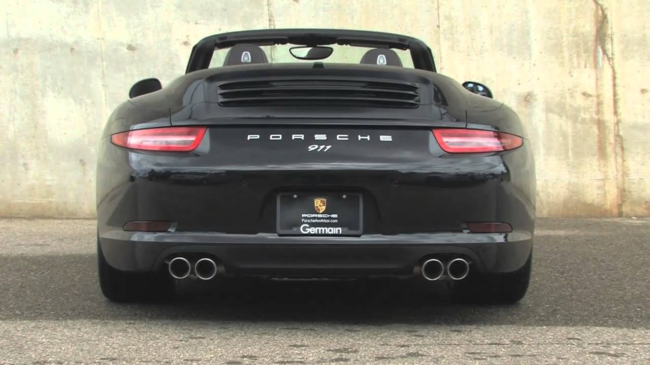 2014 Porsche 911 Carrera S Cabriolet - YouTube