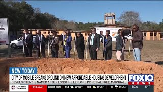 Mobile breaks ground on $22 million  affordable housing development