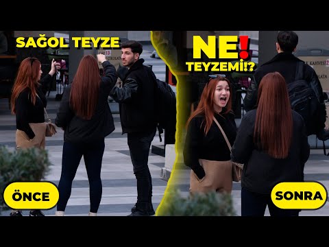 GENÇLERE ABSÜRT HİTAP ET! -4 - TEŞEKKÜRLER TEYZE! - 2023 YENİ BÖLÜM - KAMERA ŞAKASI