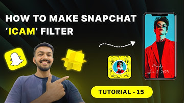 ICAM Snapchat Filter | Lens Studio Tutorial - 15 | How To Make Snapchat Filter