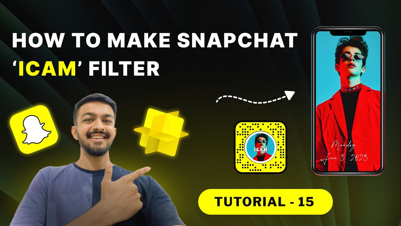 ICAM Snapchat Filter Lens Studio Tutorial 15 How To Make Snapchat
