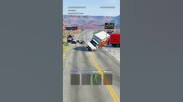 Just 5 minutes ago! ⚠️ Realistic Highway Car Crashes Analysis #355 #carcrashes #CarCrashPhysics #car