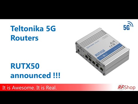 Possibly the BEST 5G Sim LTE Router I Have EVER Used - The Teltonika RUTX50  Router Review 